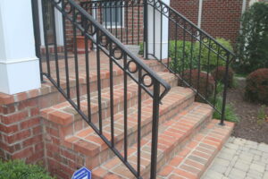 custom fabricated ornamental wrought iron railing McLean va