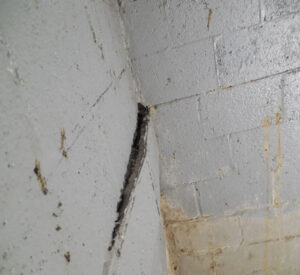 foundation displacement block basement wall Virginia