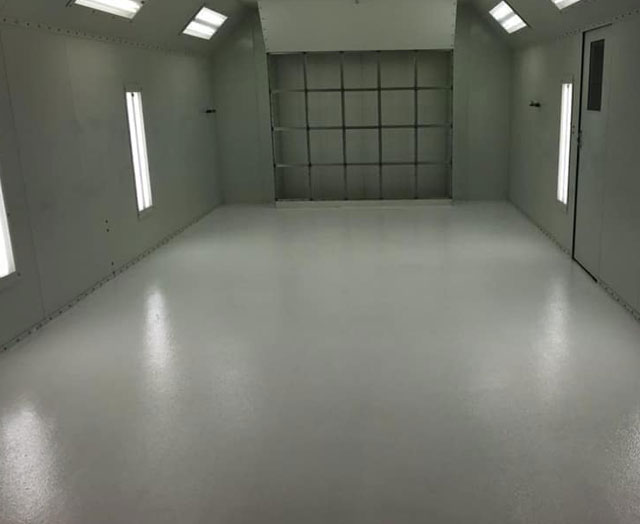 White Epoxy Garage Floor  Solid Garage Floor Coatings Of Virginia