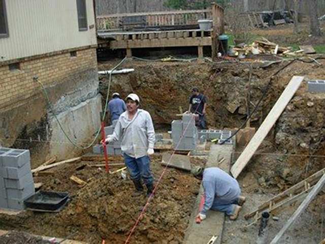 Foundation Repair Contractor Underpinning